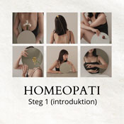 homeopati steg 1
